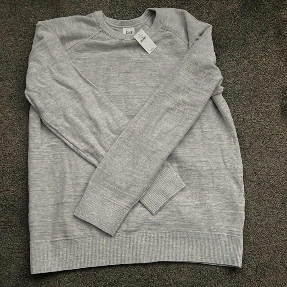 Gap marled lightweight sweater men’s size L NWT